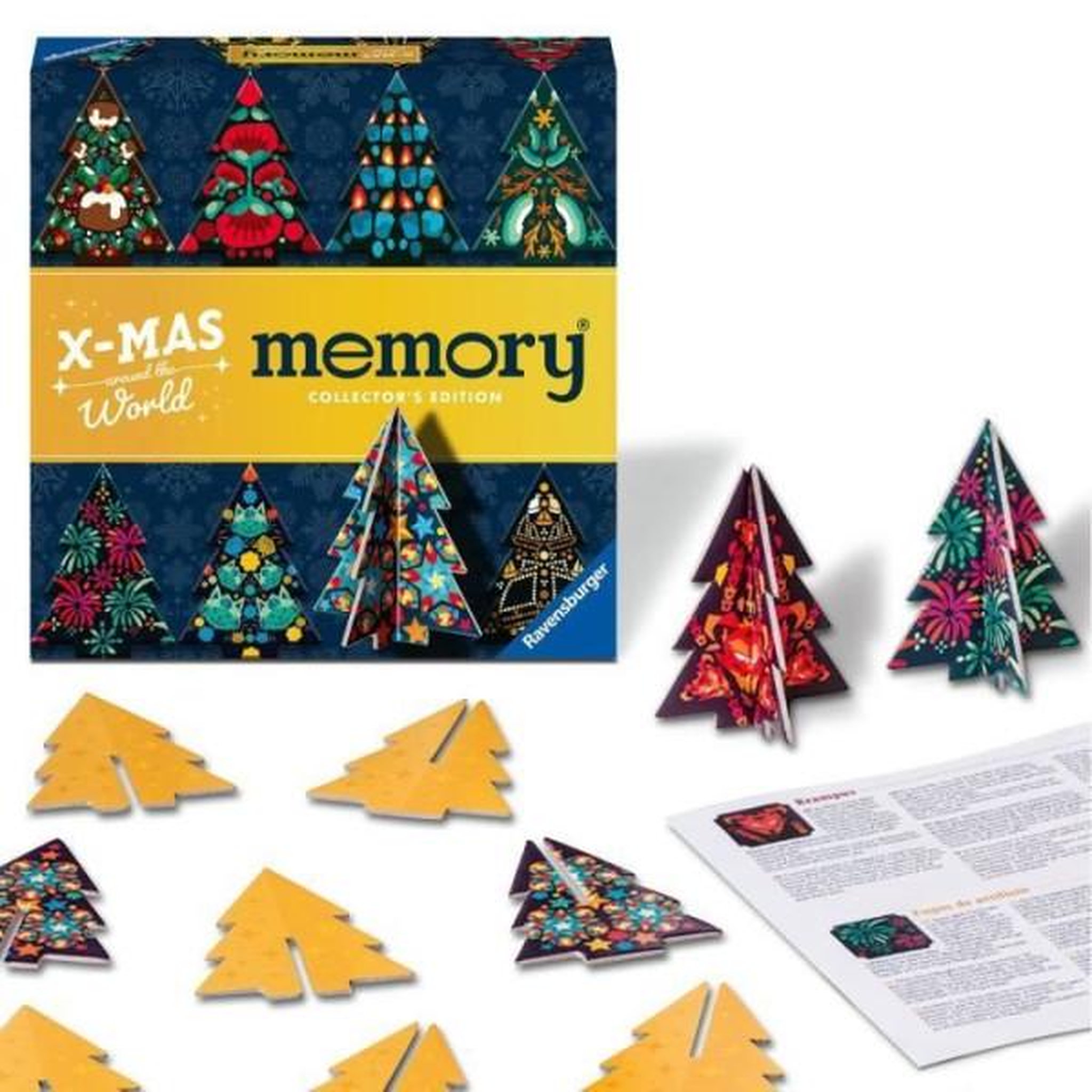 Voir la diapositive 3 : RAVENSBURGER Ravensburger - Collectors' memoryNoël - Un premier jeu éducatif melant observation, association et mémorisation - Des 6 ans -