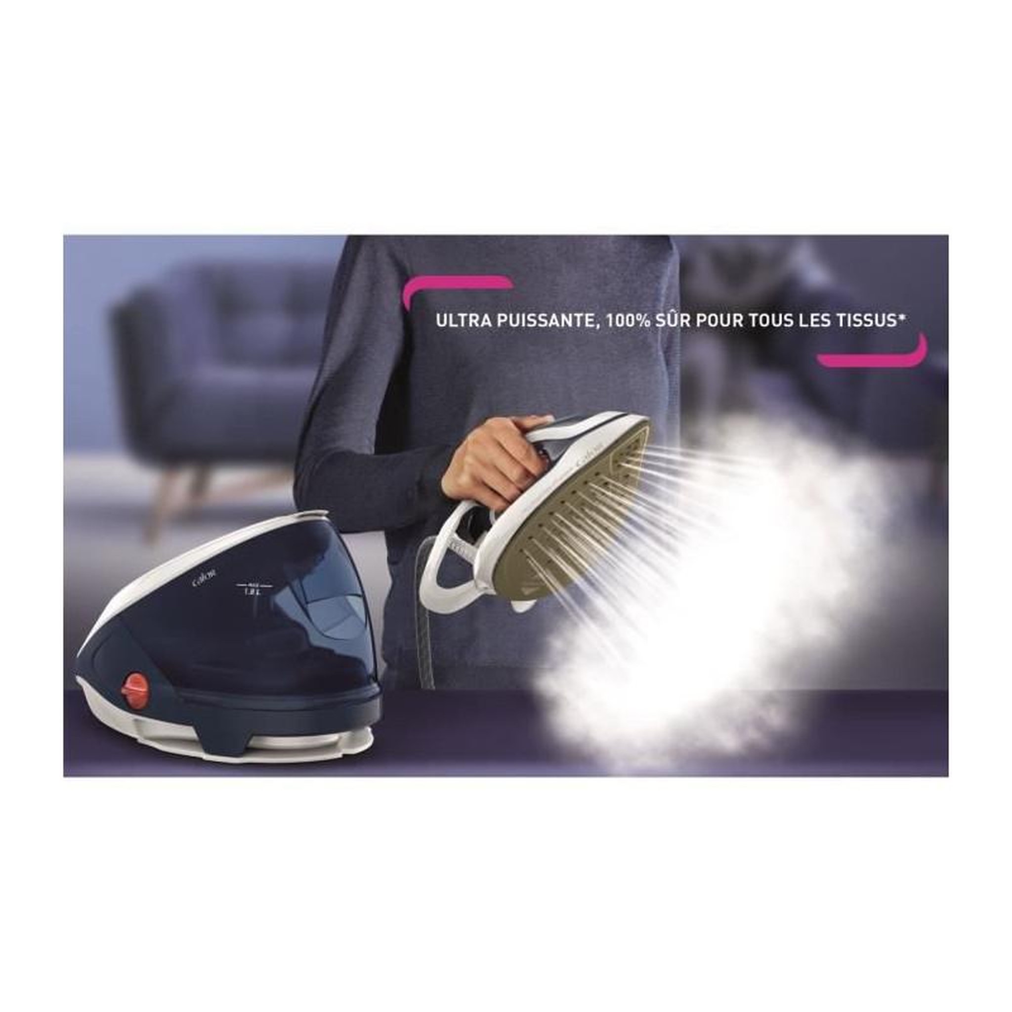 Voir la diapositive 2 : CALOR CALOR GV9223C0 CENTRALE VAPEUR PRO EXPRESS PROTECT