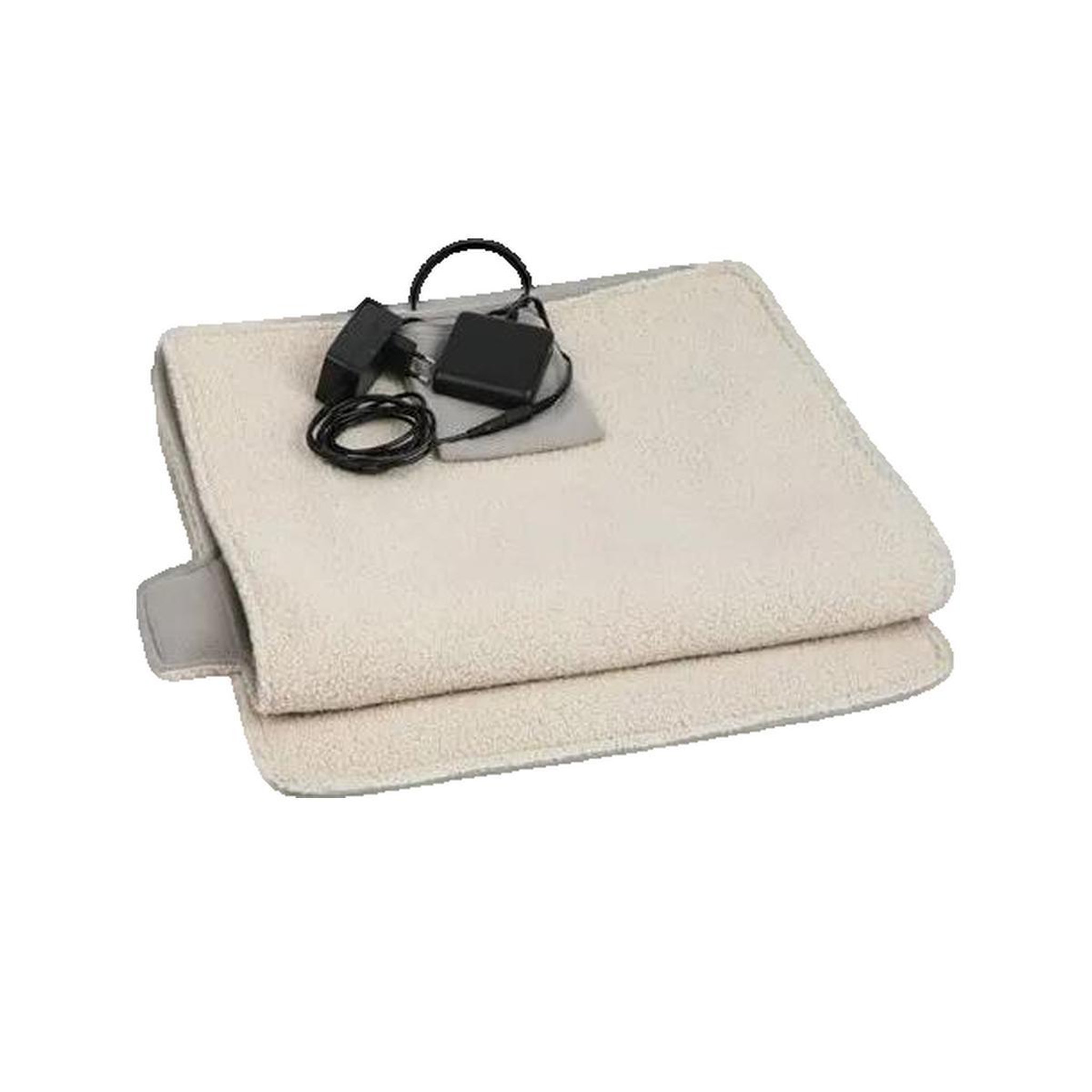 Espace confort Coussin chauffant Confort-zone 3663787564089 Écru en sherpa doux