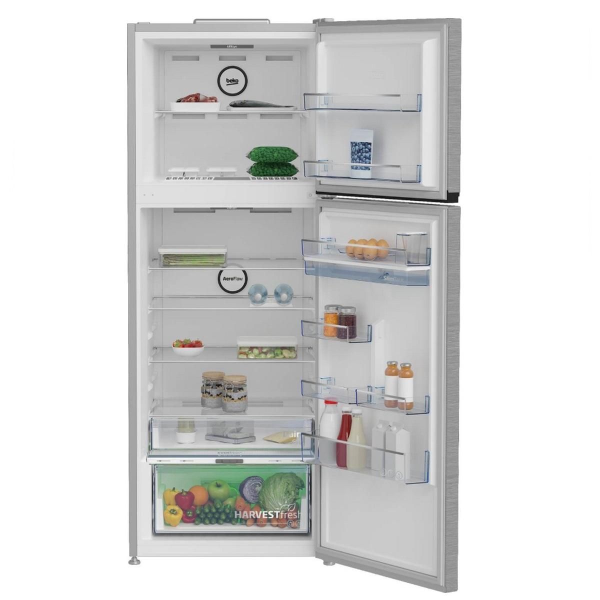 Beko Réfrigérateur combiné 70cm 477l nofrost métal - B5RDNE504LDXB