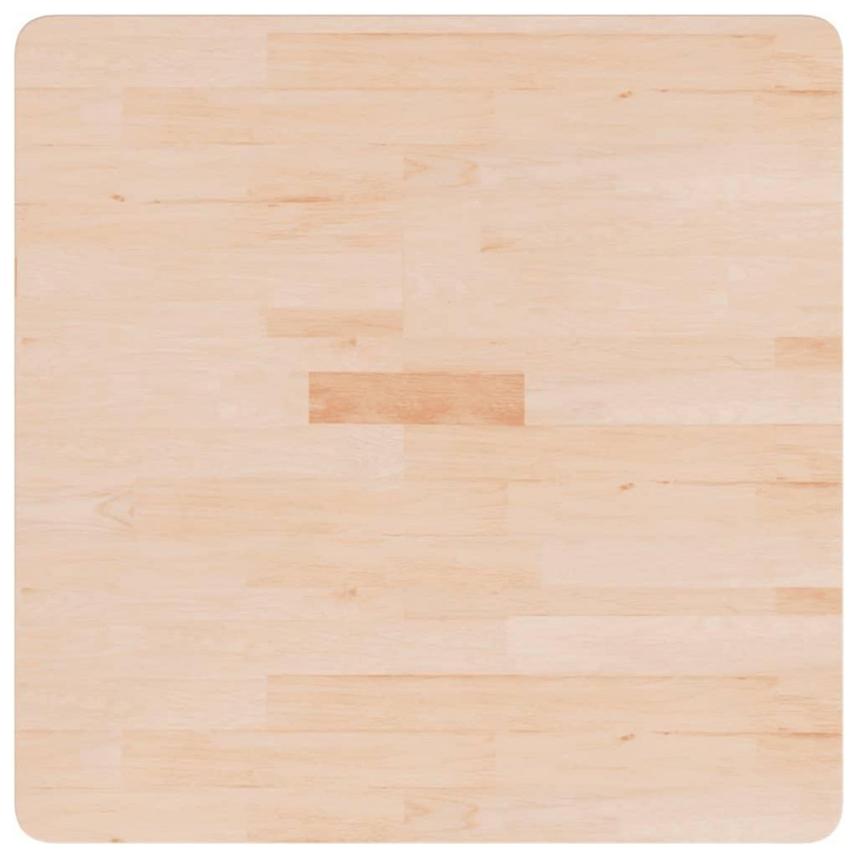 VIDAXL Dessus de table carre 70x70x1,5 cm Bois chene massif non traite