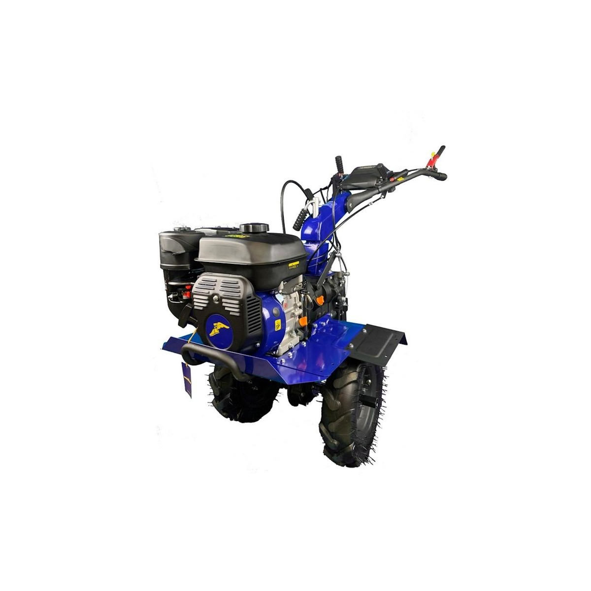 GOODYEAR Motobineuse thermique 7CV 212Cm3 6 Vitesses 8 fraises Ø32 cm Roues pneumatiques GOODYEAR