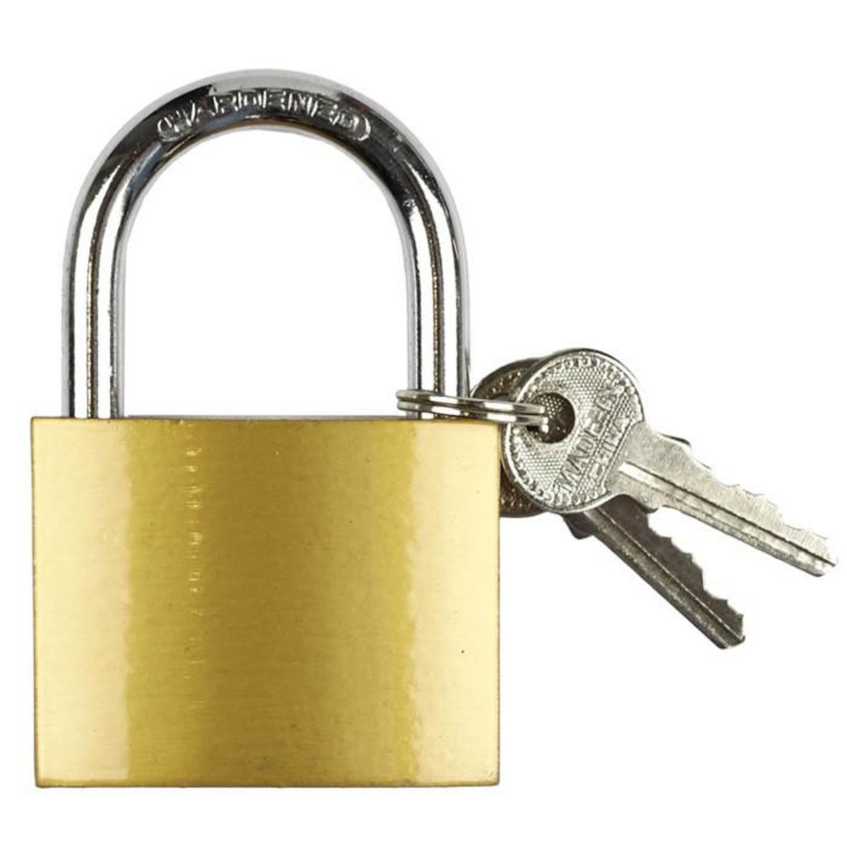 Paris Prix Cadenas de Sécurité  2 Clés  8cm Or