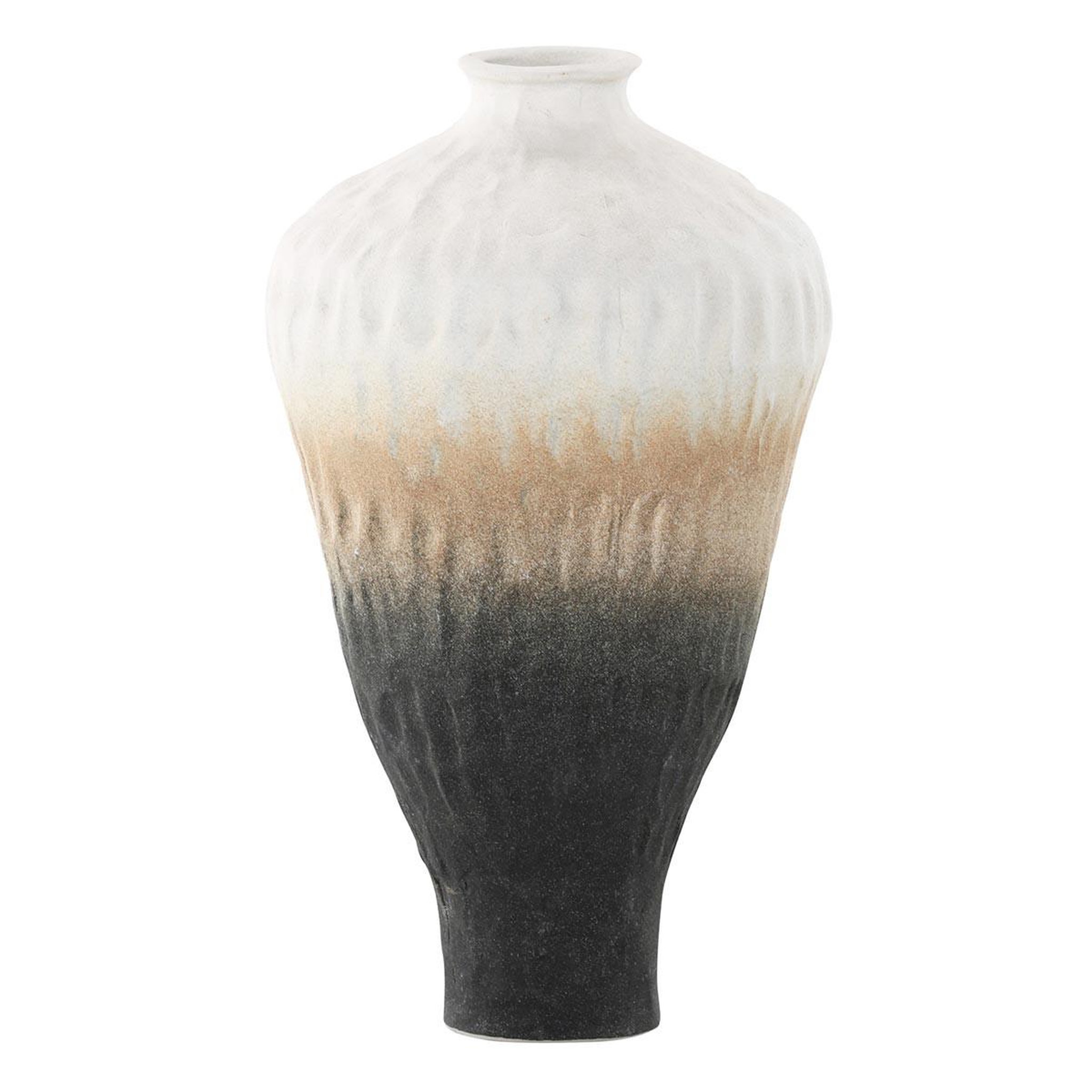 Paris Prix Vase design tricolore  pane  29cm multicolore
