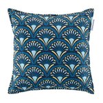 Paris Prix Housse de Coussin à Motifs  Come  60x60cm Bleu
