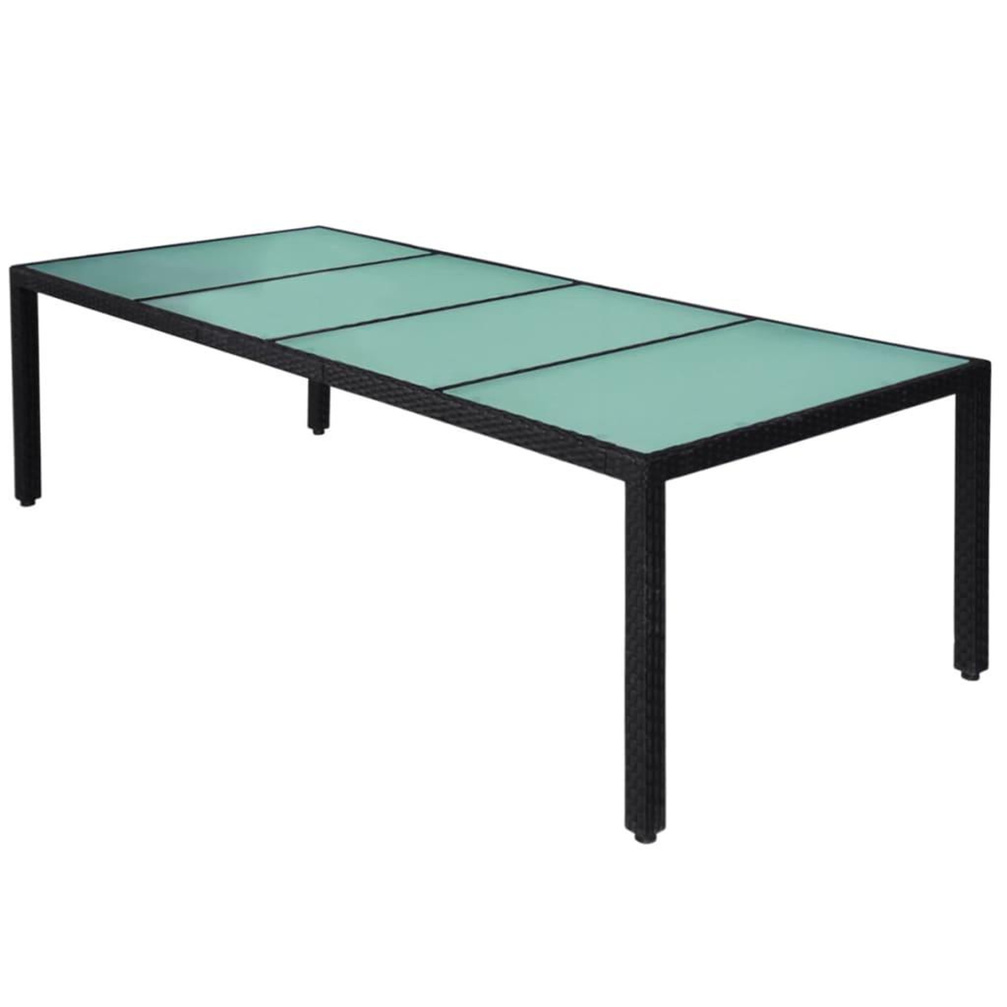 Voir la diapositive 5 : VIDAXL Ensemble a manger d'exterieur 11 pcs coussins resine tressee
