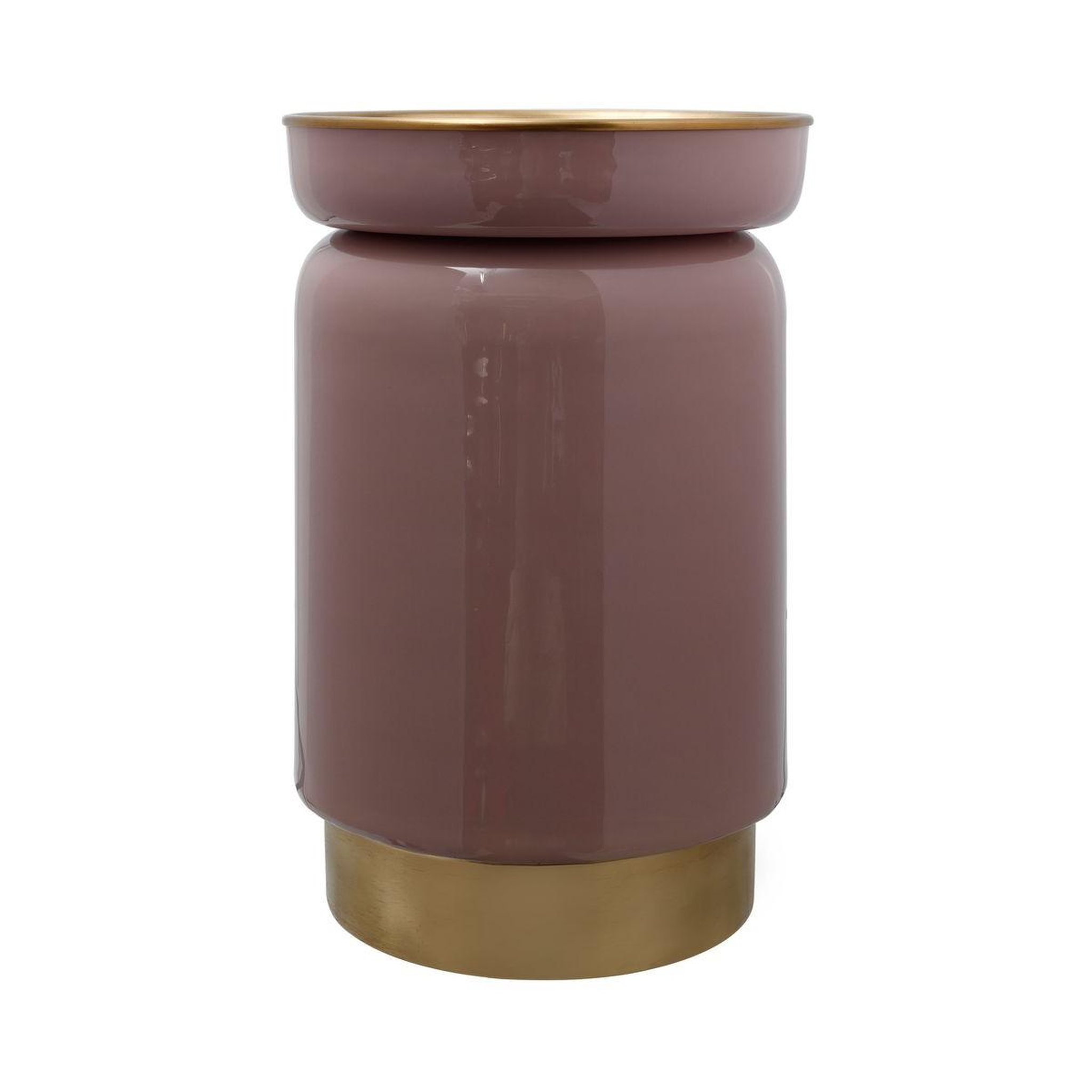 Paris Prix Table d'appoint design  clays  46cm vieux rose & or