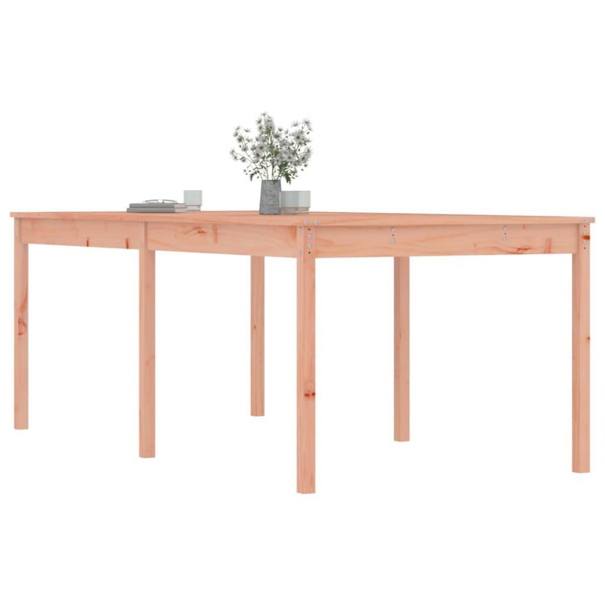 VIDAXL Table de jardin 203,5x100x76 cm bois massif de douglas