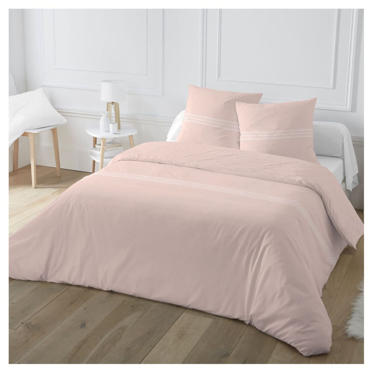 Parure housse de couette en polycoton CONTRY 