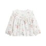 Voir la diapositive 1 : Petit Béguin Blouse enfant en gaze de coton Arya