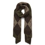 Vero Moda Écharpe oversize  à Motifs Femme Vero Moda Cassy. Coloris disponibles : Marron