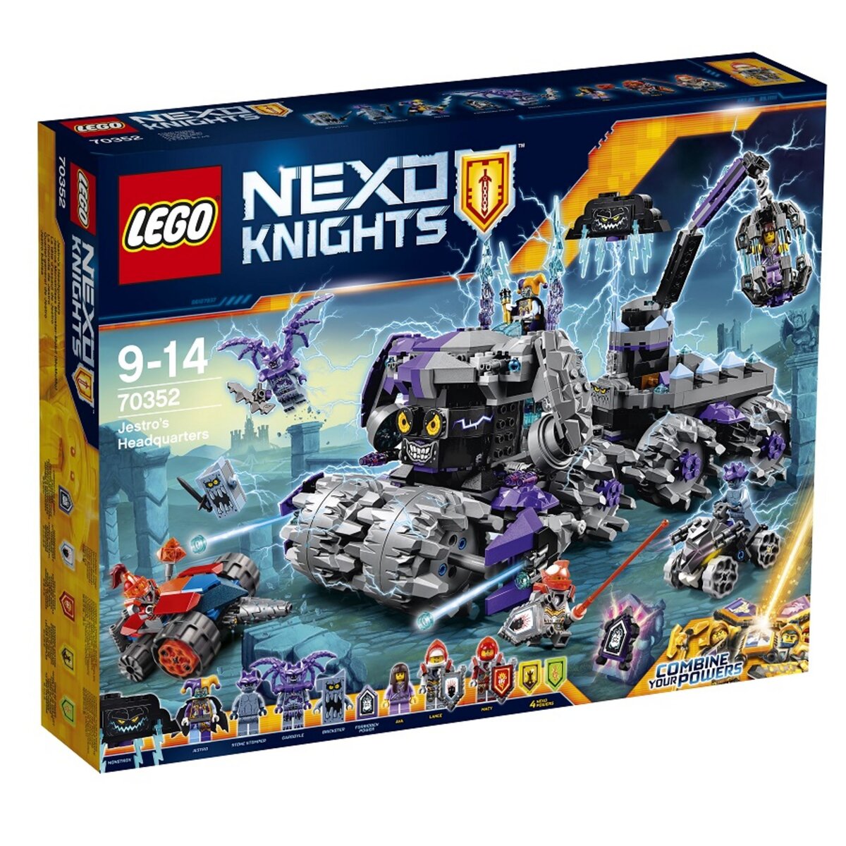 LEGO Nexo Knights 70352 - La tête d'assaut de Jestro