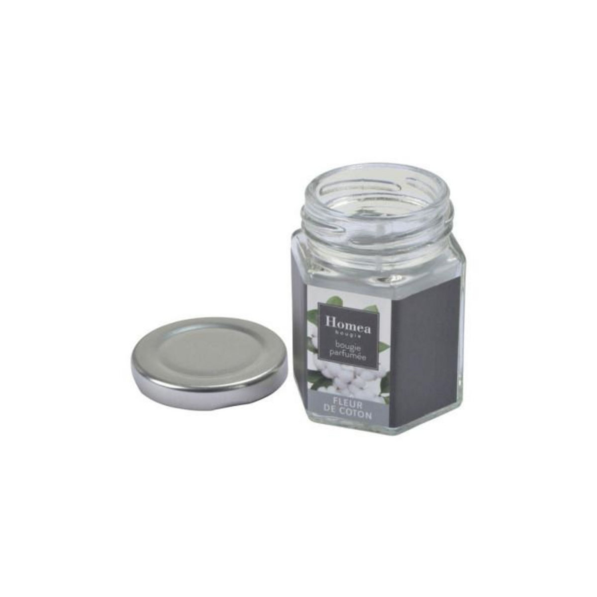 Paris Prix Bougie Verrine Parfumée  Essentiel II  7cm Fleur de Coton