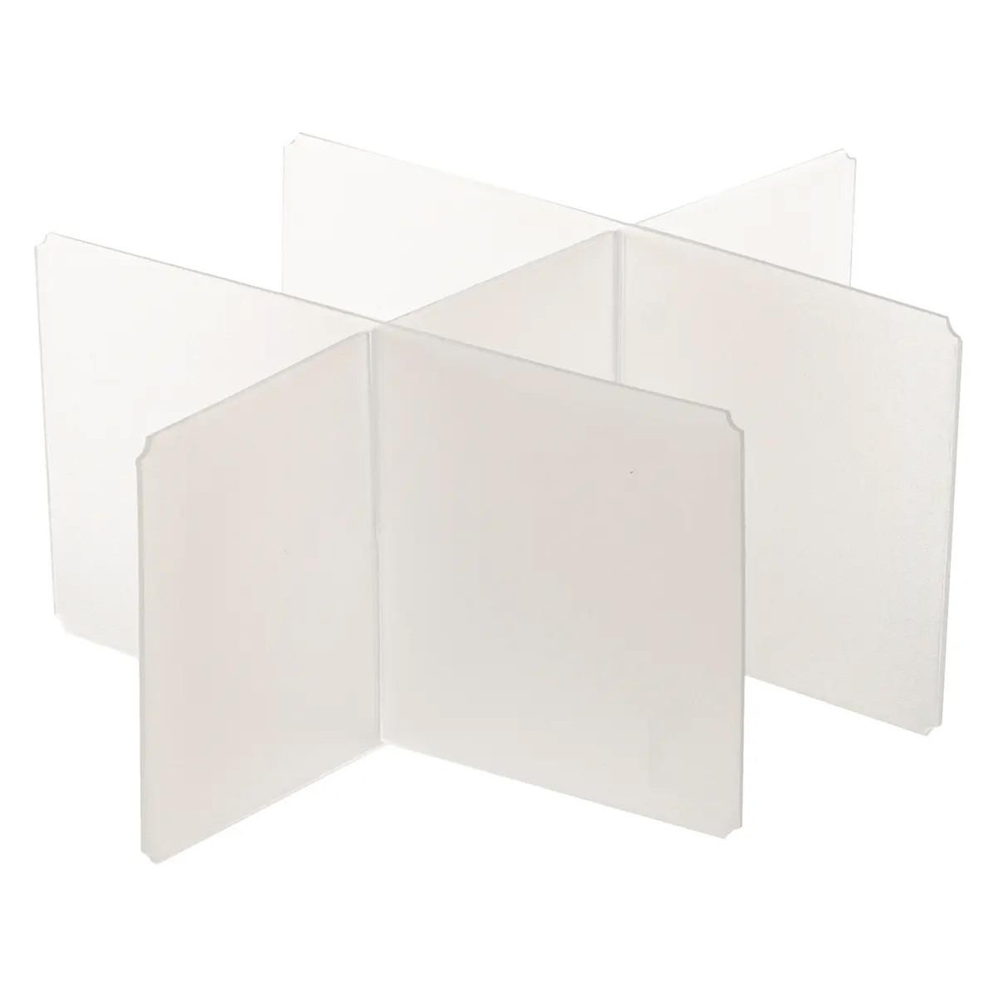 Voir la diapositive 4 : FIVE Boîte à thé  scandi  20cm blanc