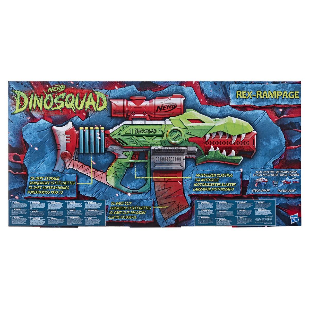 NERF Dinosquad Rex Rampage Bmaster Nerf