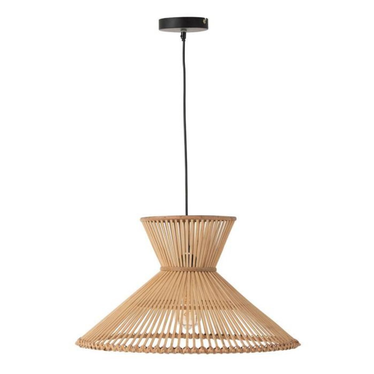 Paris Prix Lampe Suspension en Bambou  Midano  53cm Naturel