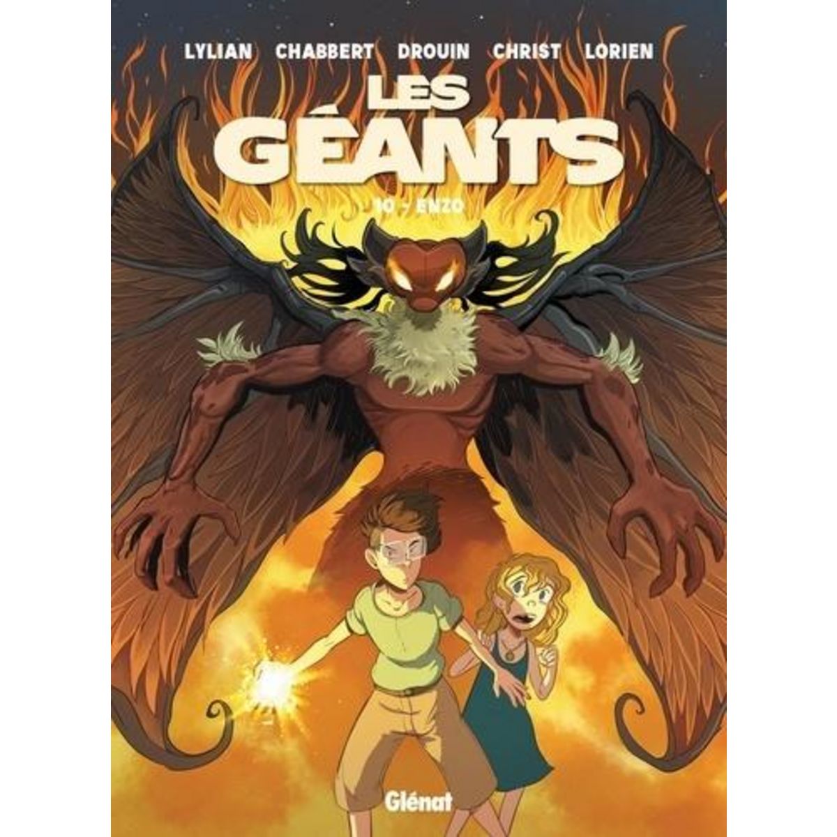 LES GEANTS TOME 10 : ENZO. AVEC 2 CARTES A COLLECTIONNER, Lylian