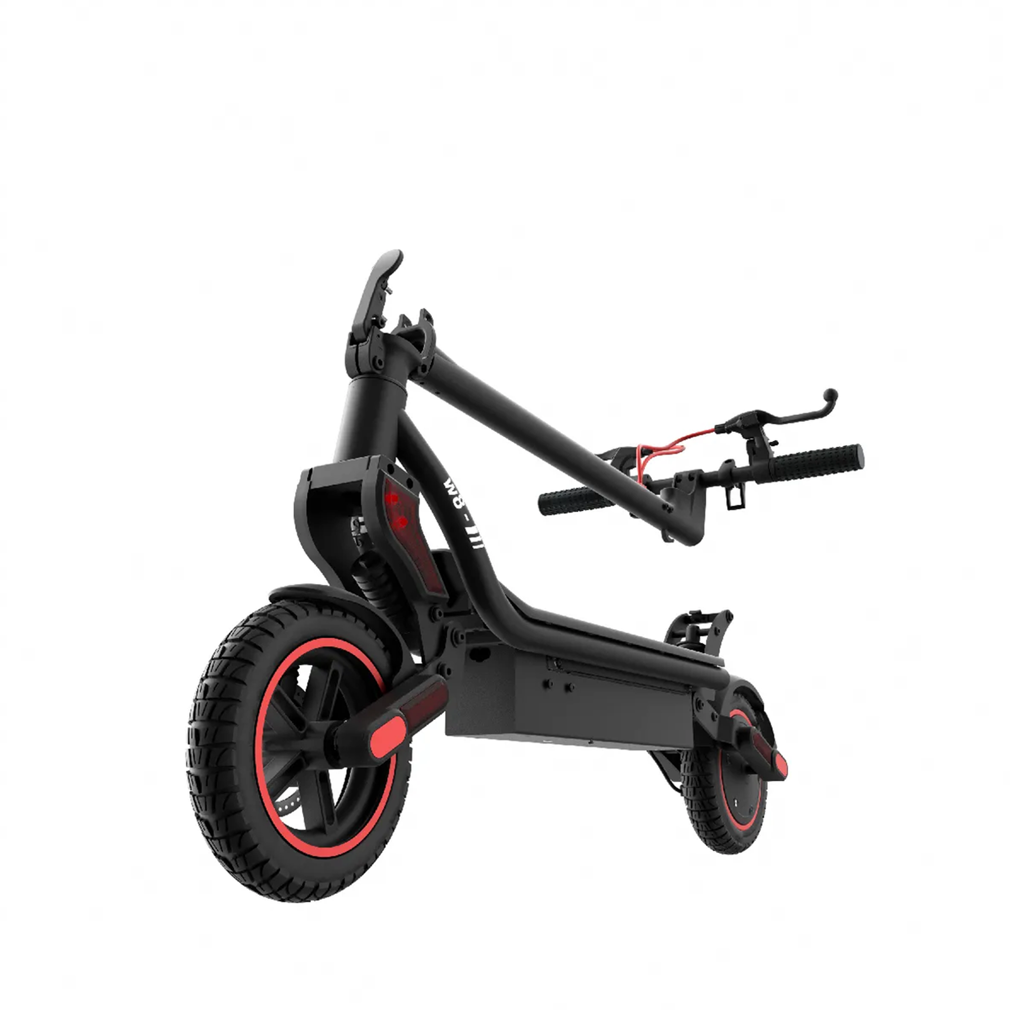 Voir la diapositive 2 : ISCOOTER Trottinette électrique pliable iScooter W8 - 500 W, 48 V, 14 Ah, pneus de 9,3 pouces