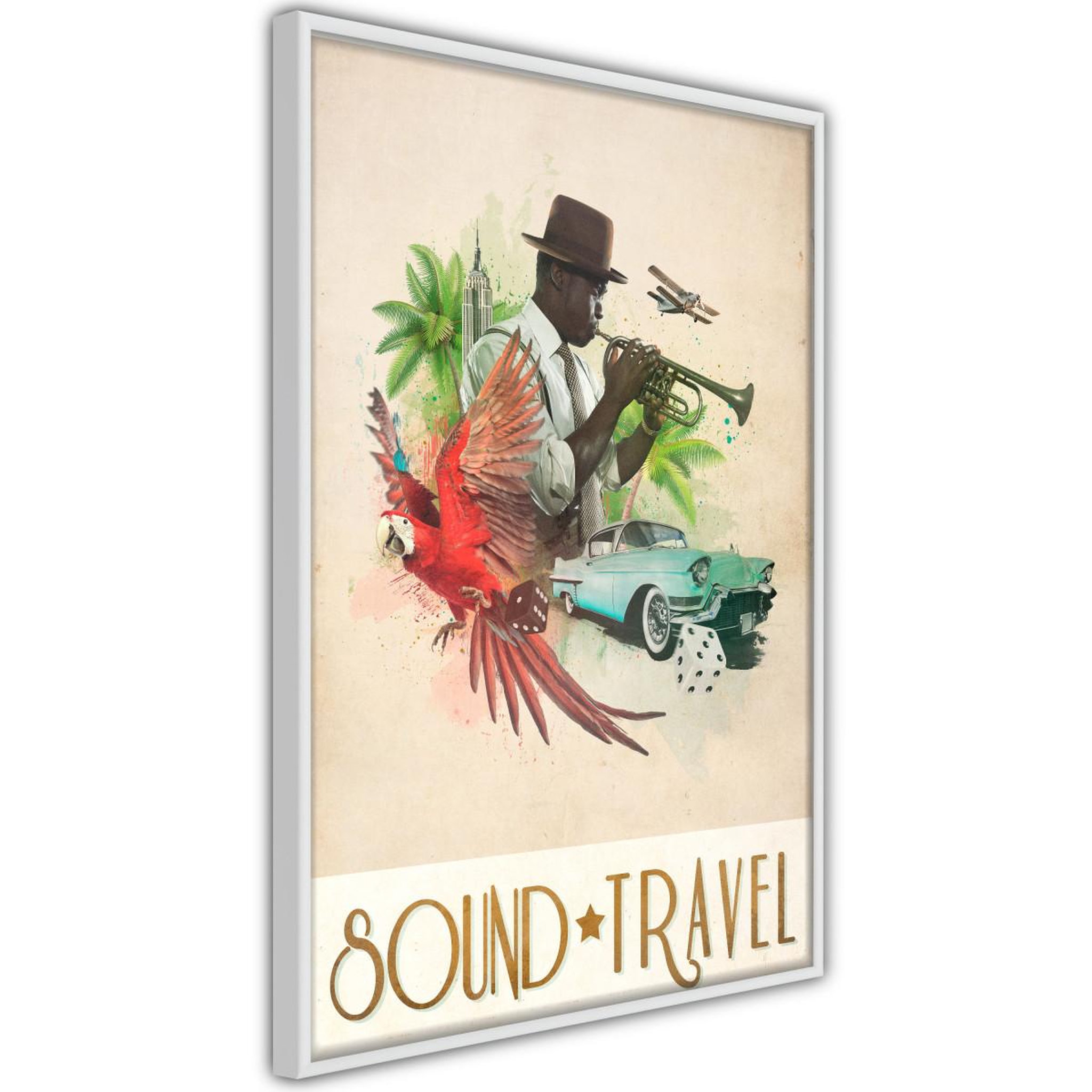 Paris Prix Affiche murale encadrée  exotic travel