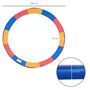 Voir la diapositive 3 : HOMCOM Couvre-ressort trampoline Ø 366 cm PVC PE haute densité rembourrage 15 mm multicolore