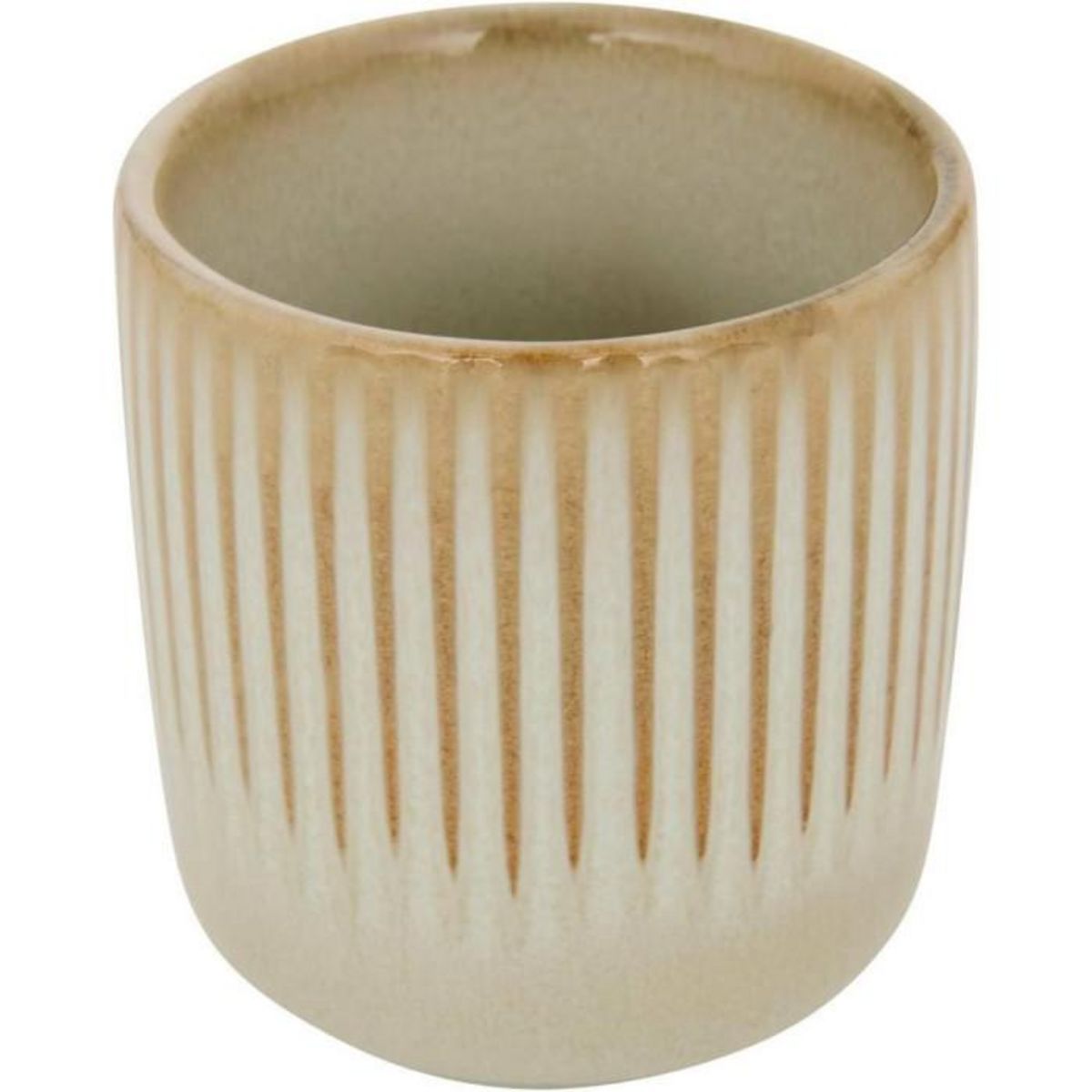 SECRET DE GOURMET Lot de 6 Tasses à Café  Chloe  11cl Beige