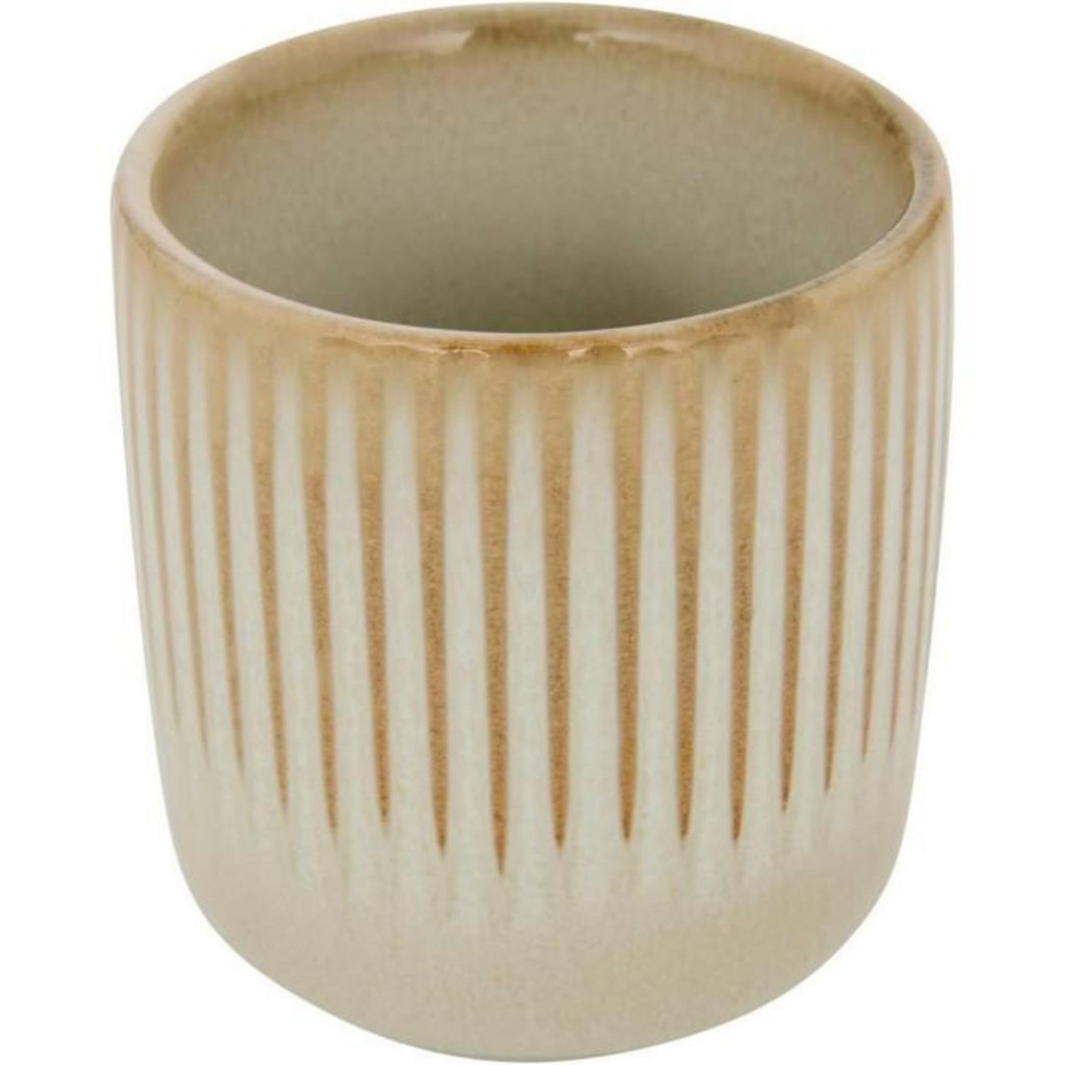 SECRET DE GOURMET Lot de 6 Tasses à Café  Chloe  11cl Beige