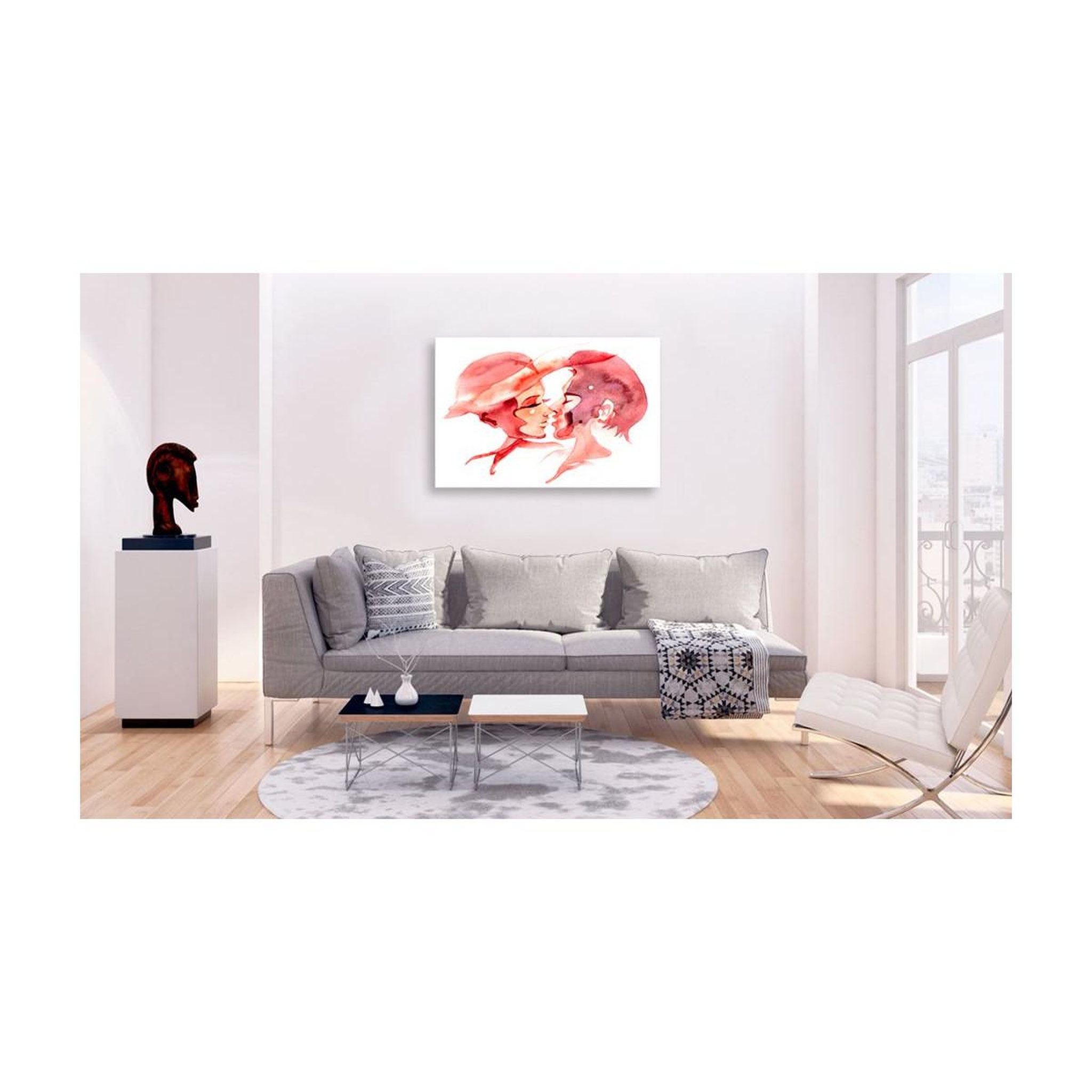 Voir la diapositive 2 : Paris Prix Tableau Imprimé  Pastel Rapture