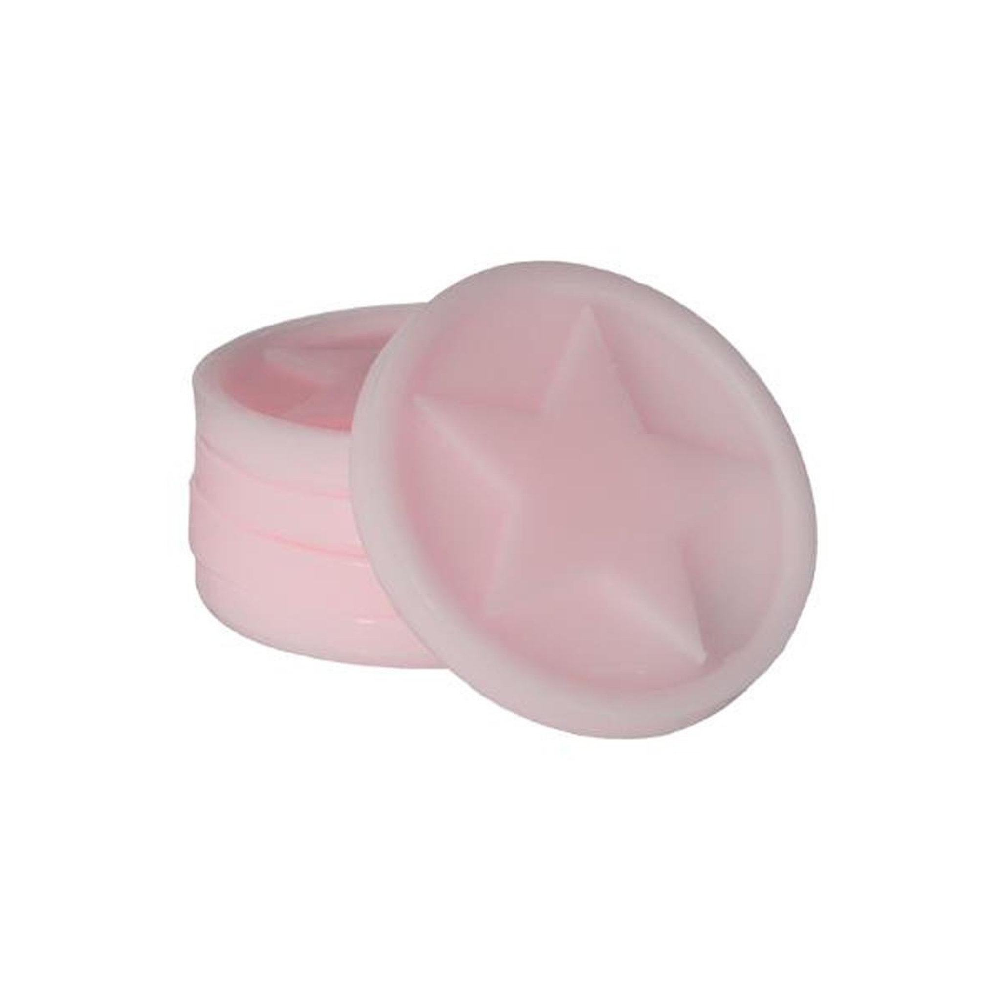 COMPTOIR DE LA BOUGIE Lot de 5 cires parfumées à brûler  etoile  45g rose