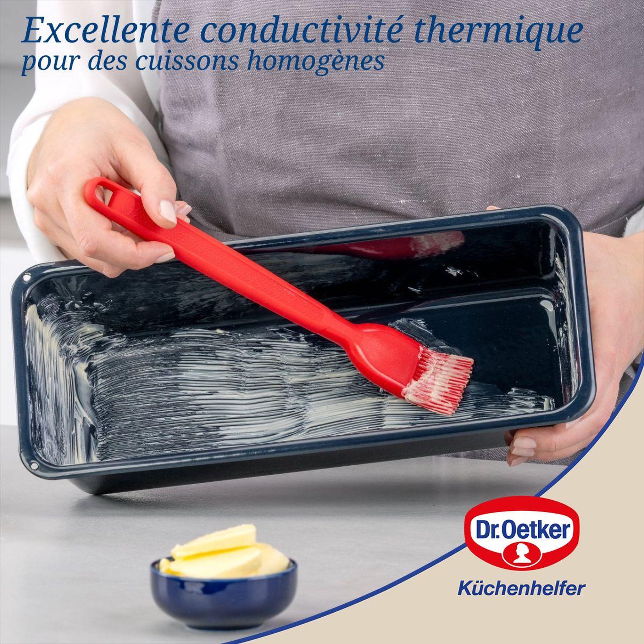 Voir la diapositive 6 : DR.OETKER Moule à cake 30 cm dr oetker back liebe