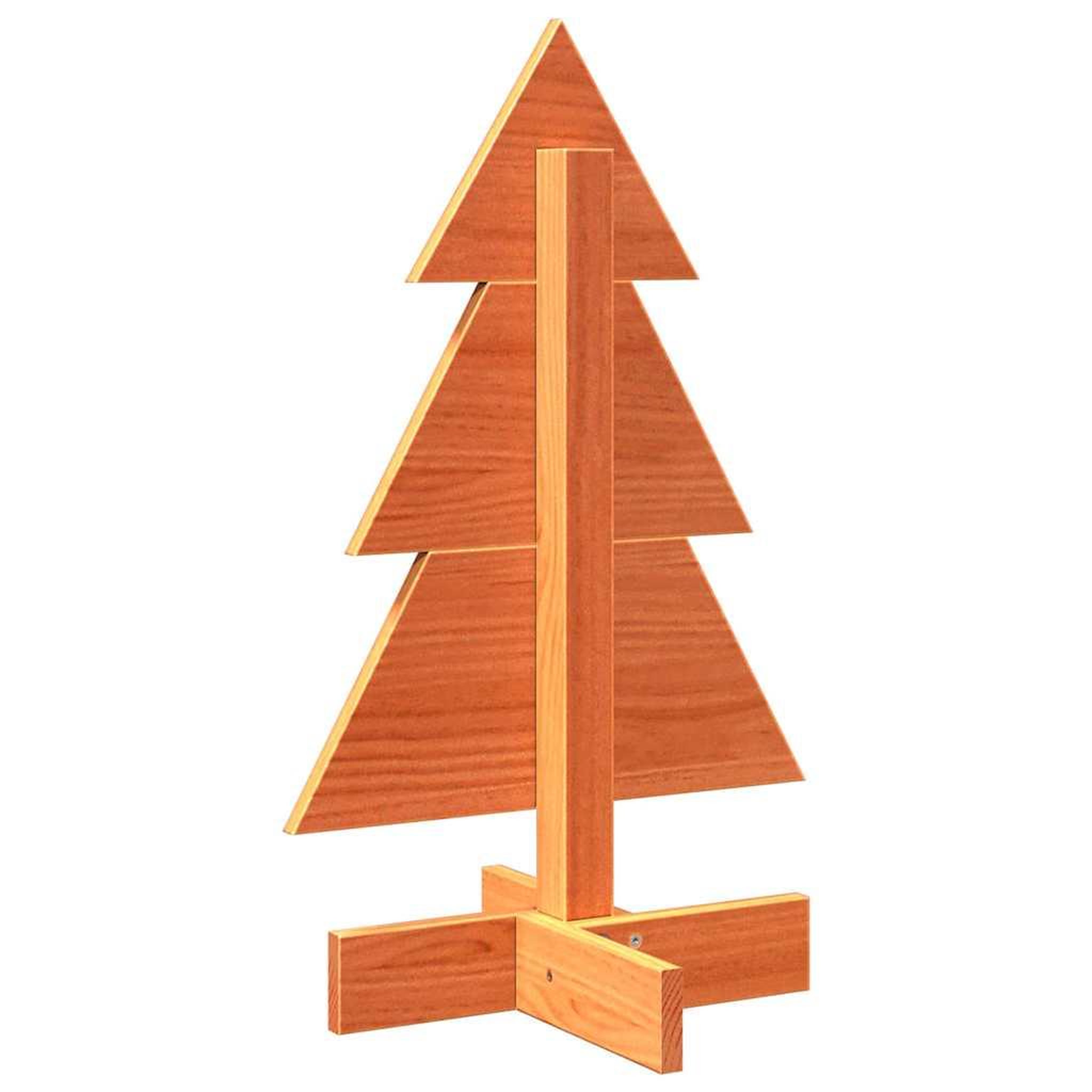 Voir la diapositive 5 : VIDAXL Arbre de Noël en bois pour decoration 60 cm bois de pin massif