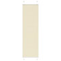 Voir la diapositive 1 : VIDAXL Store plisse creme 55x200 cm largeur du tissu 54,4 cm polyester