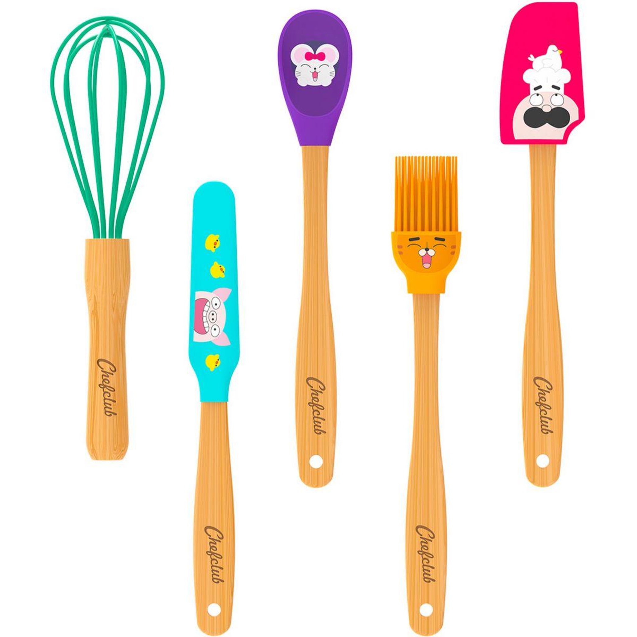 CHEFCLUB Set d'ustensiles de cuisine mini ustensiles