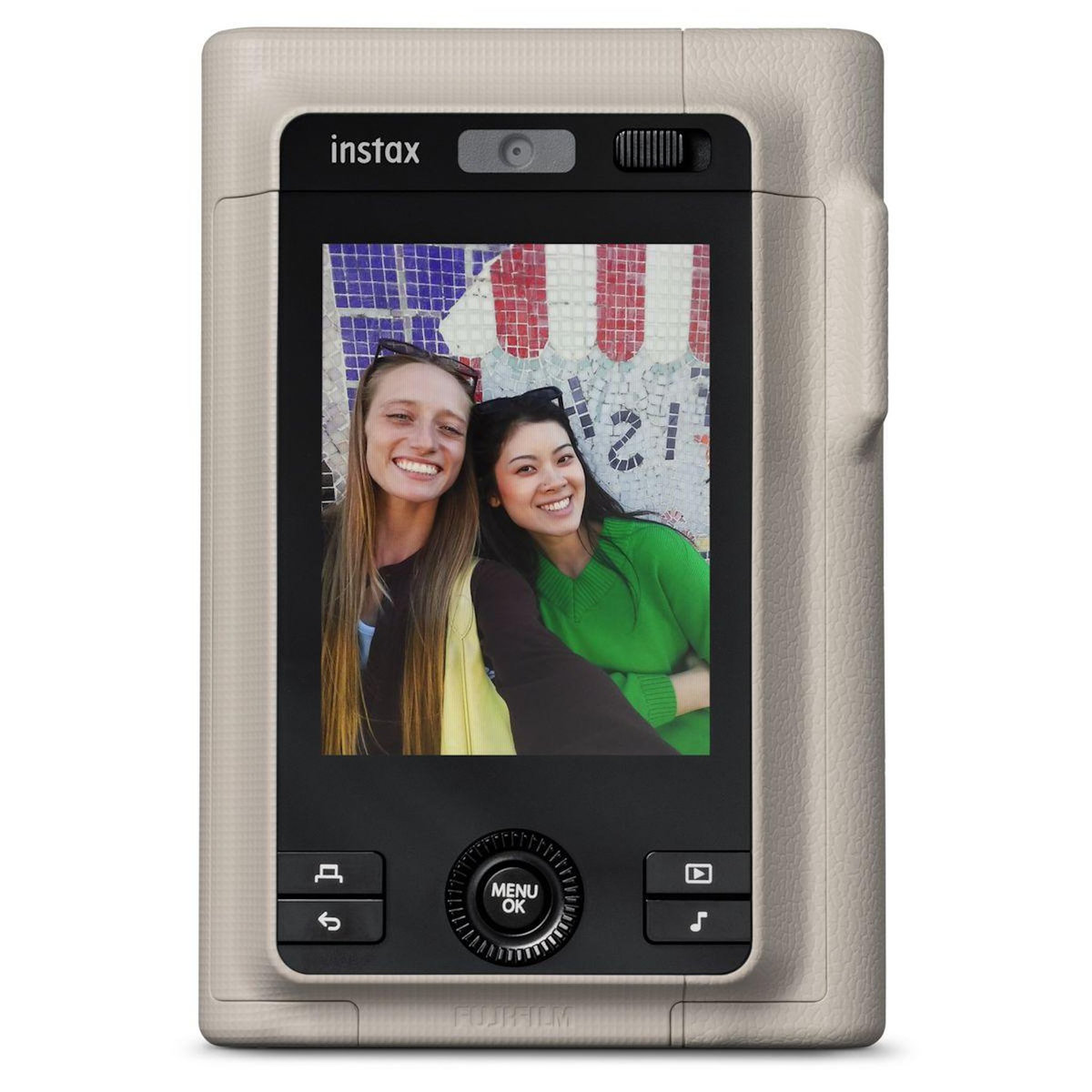 FUJIFILM Appareil photo Instantané Intax Liplay plus beige