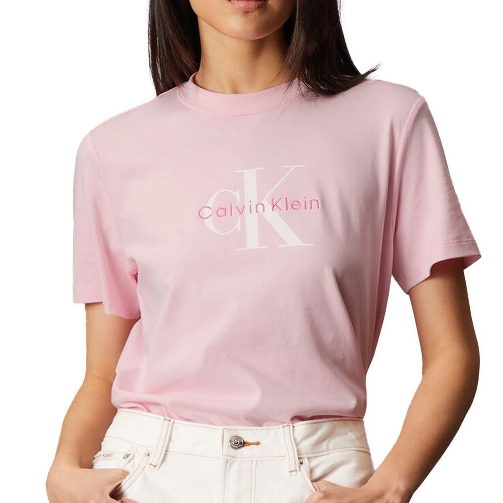 Voir la diapositive 1 : CALVIN KLEIN JEANS T Shirt  Femme Calvin Klein Jeans Hero Classic