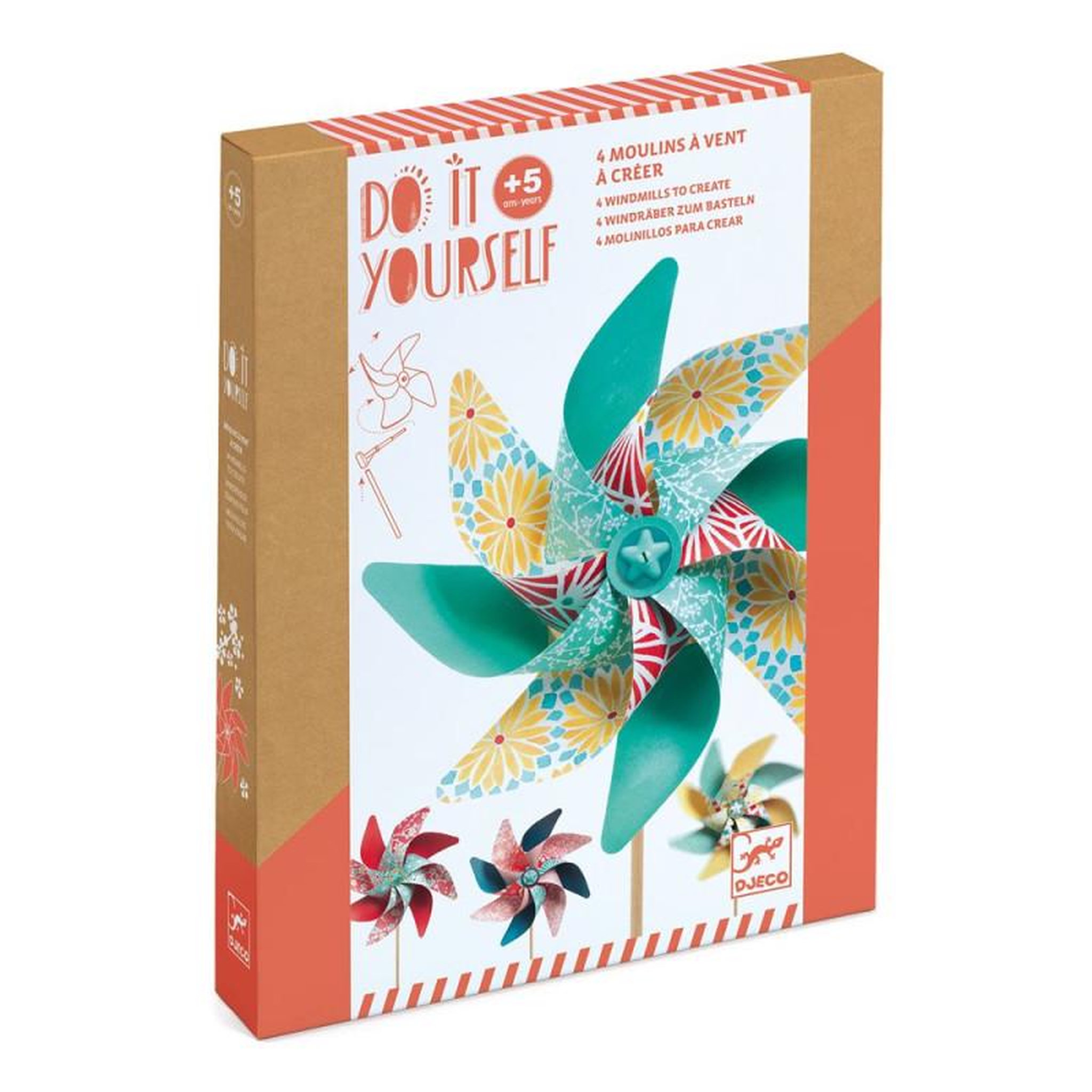 Djeco Coffret créatif Djeco Moulins à vent Sweet