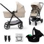 Voir la diapositive 1 : KINDERKRAFT Poussette Newly 3en1