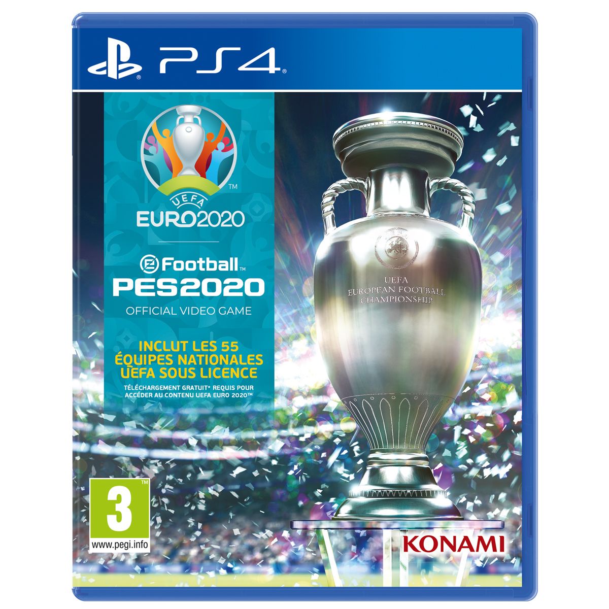 Konami eFootball PES 2020 UEFA Euro 2020
