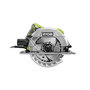 Voir la diapositive 2 : Ryobi Scie circulaire RYOBI - 1400W - 66mm - 2 lames - RCS1400-KB48