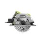 Voir la diapositive 2 : Ryobi Scie circulaire RYOBI - 1400W - 66mm - 2 lames - RCS1400-KB48