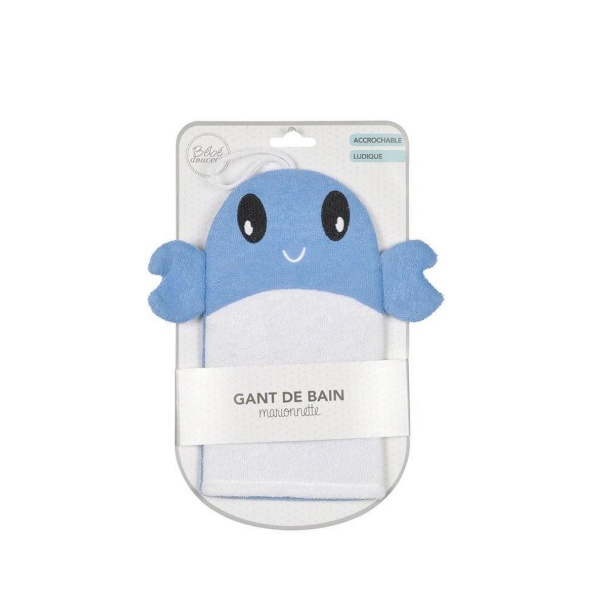 Homea décoration Gant de bain marionnette