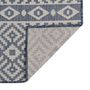 Voir la diapositive 2 : VIDAXL Tapis a tissage plat d'exterieur 80x250 cm Rayures bleues