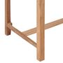 Voir la diapositive 4 : VIDAXL Table de bar de jardin 110x60x105 cm bois de teck solide