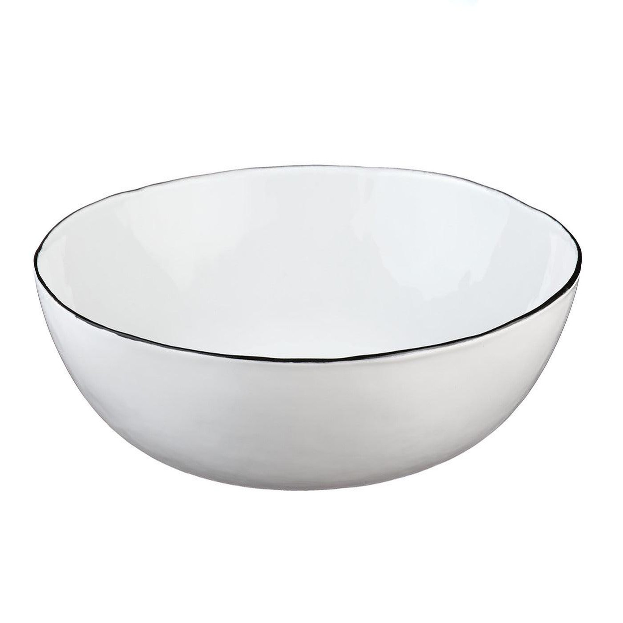 Voir la diapositive 5 : BJORN Corbeille à fruit pure ø29cm et ø33,5cm - 2 pièces - blanc neige