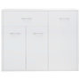 Voir la diapositive 5 : VIDAXL Buffet Blanc brillant 88x30x70 cm Bois d'ingenierie