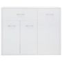 Voir la diapositive 5 : VIDAXL Buffet Blanc brillant 88x30x70 cm Bois d'ingenierie