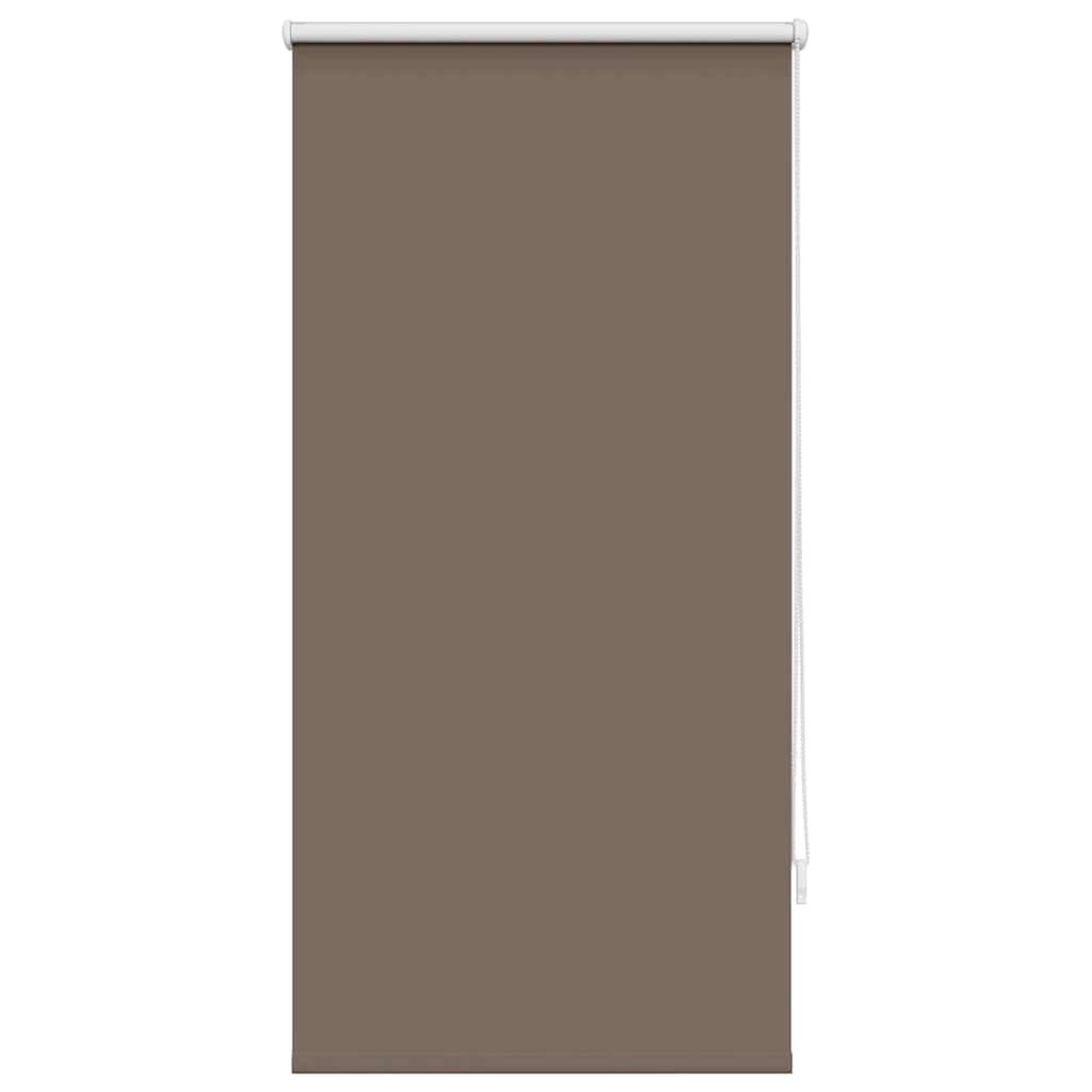 VIDAXL Store enrouleur occultant 64,4 x 120 cm, largeur du tissu 60 cm, couleur cafe