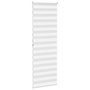 Voir la diapositive 4 : VIDAXL Store zebre blanc 90x200 cm largeur du tissu 85,9 cm polyester