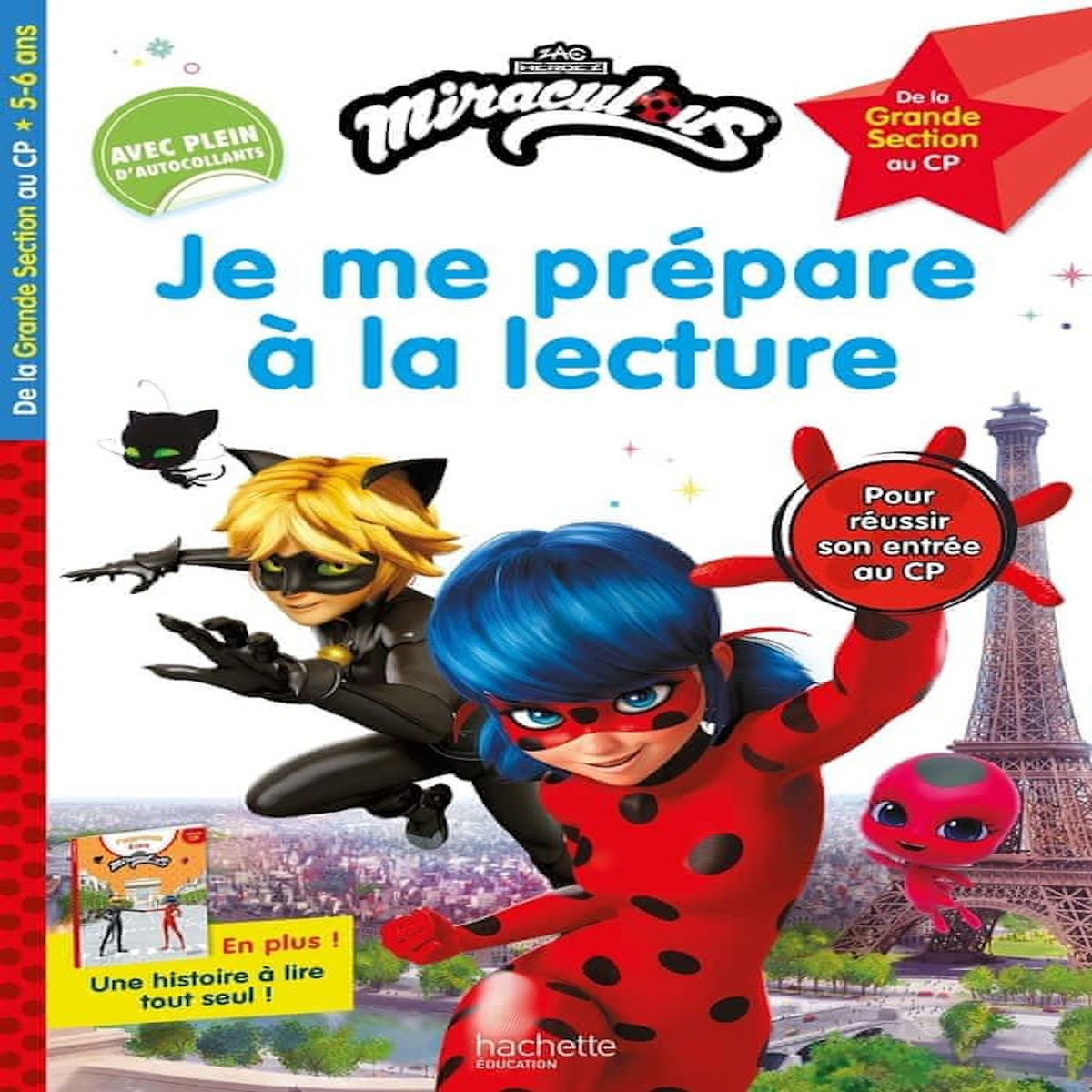 MIRACULOUS JE ME PREPARE A LA LECTURE. DE LA GRANDE SECTION AU CP, EDITION 2025, Albertin Isabelle