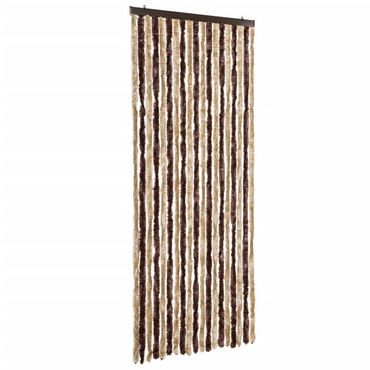 VIDAXL Moustiquaire Beige et marron clair 56 x 185 cm Chenille