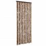 Voir la diapositive 2 : VIDAXL Moustiquaire Beige et marron clair 56 x 185 cm Chenille